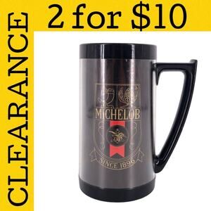 🟡 80s Michelob Thermo Sav insulated mug 1980s vintage